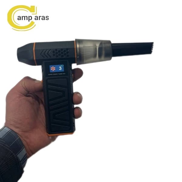 جت فن شارژی دمنده و مکنده مدل X3-M چندکاره جیبی — تصویر ۹