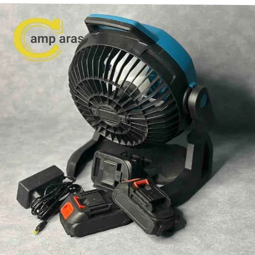 پنکه برقی شارژی لیتیوم فن LITHIUM FAN پایه دار — تصویر ۶