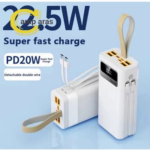 پاوربانک تاپومکس 30 هزار میلی آمپر TPB-F38 TOPOMAX اصل — تصویر ۴