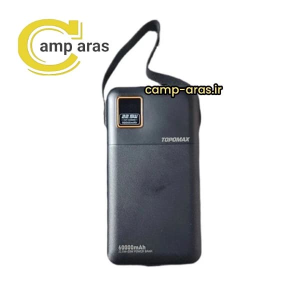 پاوربانک تاپومکس 60 هزار میلی آمپر TPB-F102 TOPOMAX اصل — تصویر ۶