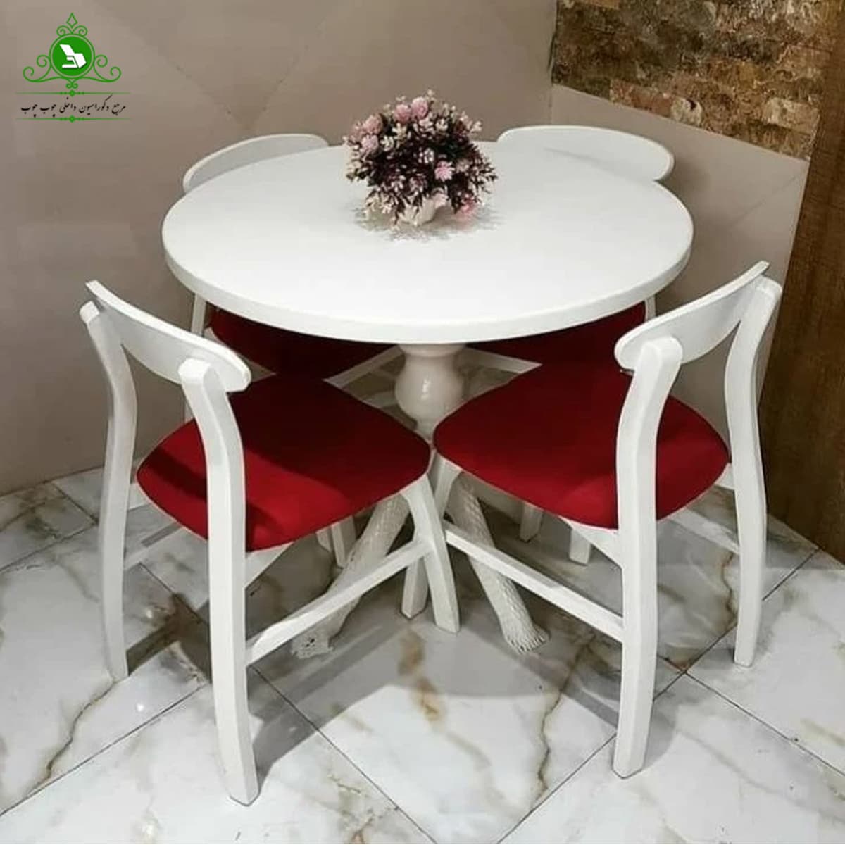 صندلی ناهارخوری چوبی مدل خرچنگی — تصویر ۳