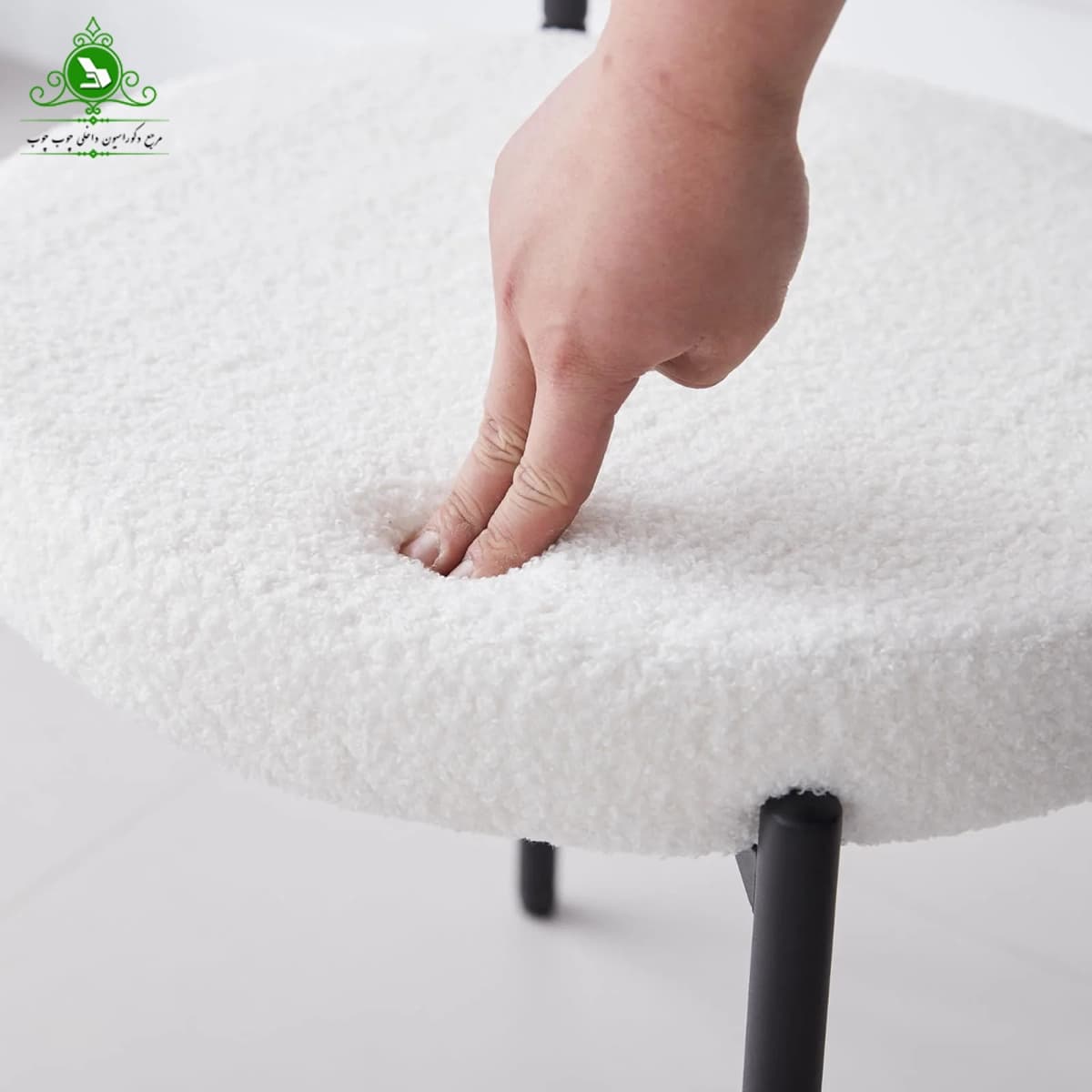 میز ناهارخوری پایه فلزی مدل تدی — تصویر ۹