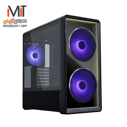 کیس گیمینگ لیان لی مدل Lian Li Lancool 217 INF مشکی — تصویر ۲