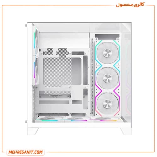 کیس گیمینگ گیم مکس مدل GameMax Infinity Pro WH سفید — تصویر ۴