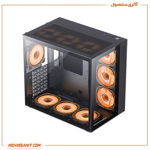 کیس گیمینگ گیم مکس مدل GameMax Infinity BK مشکی — تصویر ۵