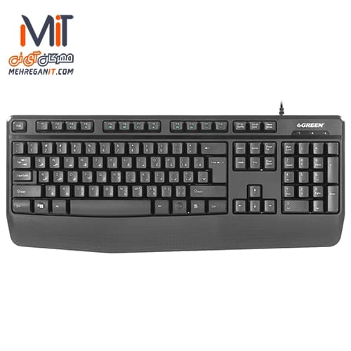 کیبورد با سیم گرین مدل GK 306
