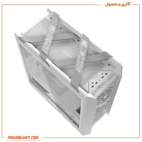 کیس کامپیوتر گیمینگ ایسوس ASUS ROG STRIX HELIOS II GX601S سفید — تصویر ۴