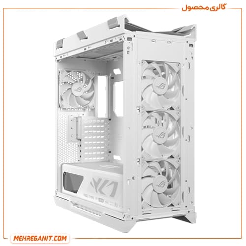 کیس کامپیوتر گیمینگ ایسوس ASUS ROG STRIX HELIOS II GX601S سفید — تصویر ۸