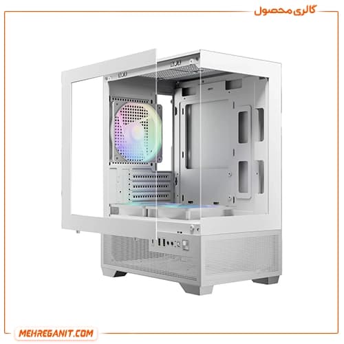 کیس کامپیوتر گیم دیاس مدل Gamdias AURA GC9M Elite WH ARGB Micro Tower — تصویر ۶
