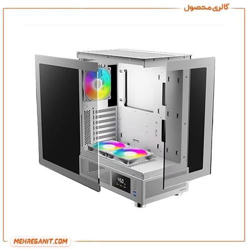 کیس کامپیوتر گیم دیاس مدل Gamdias Atlas E1 White — تصویر ۵
