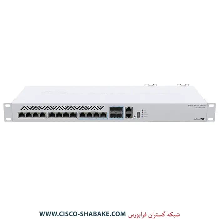 سوئیچ میکروتیک CRS312-4C+8XG-RM — تصویر ۲