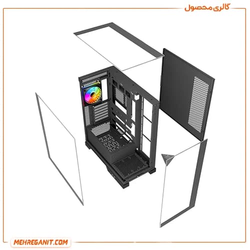 کیس کامپوتر لاجی کی مدل LogiKey C511b — تصویر ۵