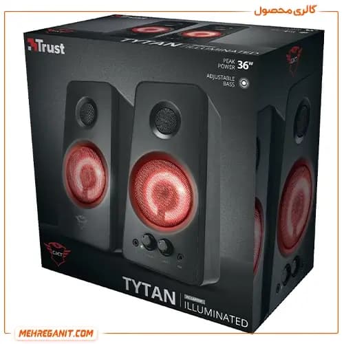اسپیکر رومیزی تراست مدل GXT 608 Tytan 2.0 Speaker — تصویر ۳