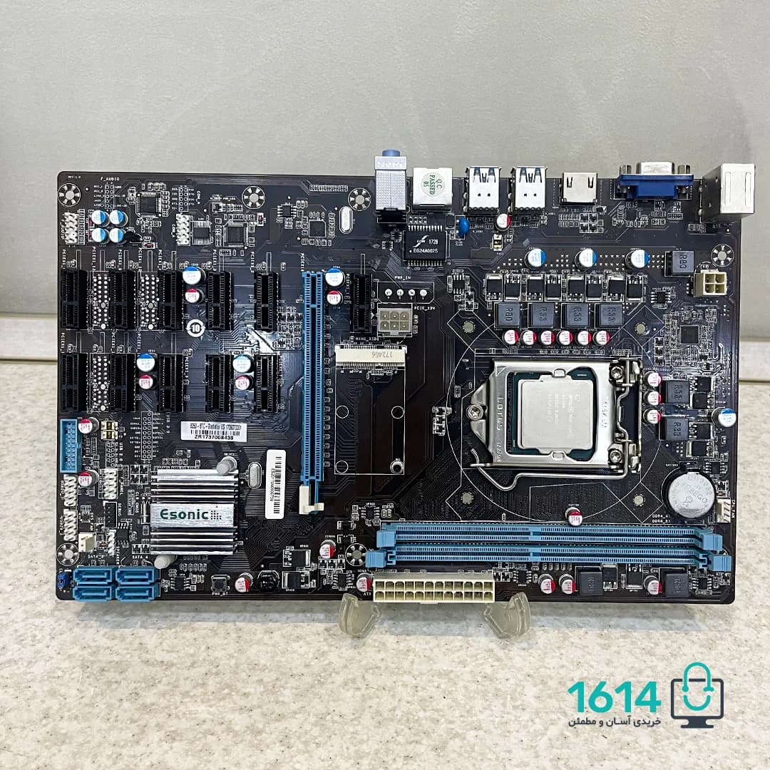 مادربرد کارکرده ایسونیک مدل B250-BTC-Gladiator — تصویر ۲