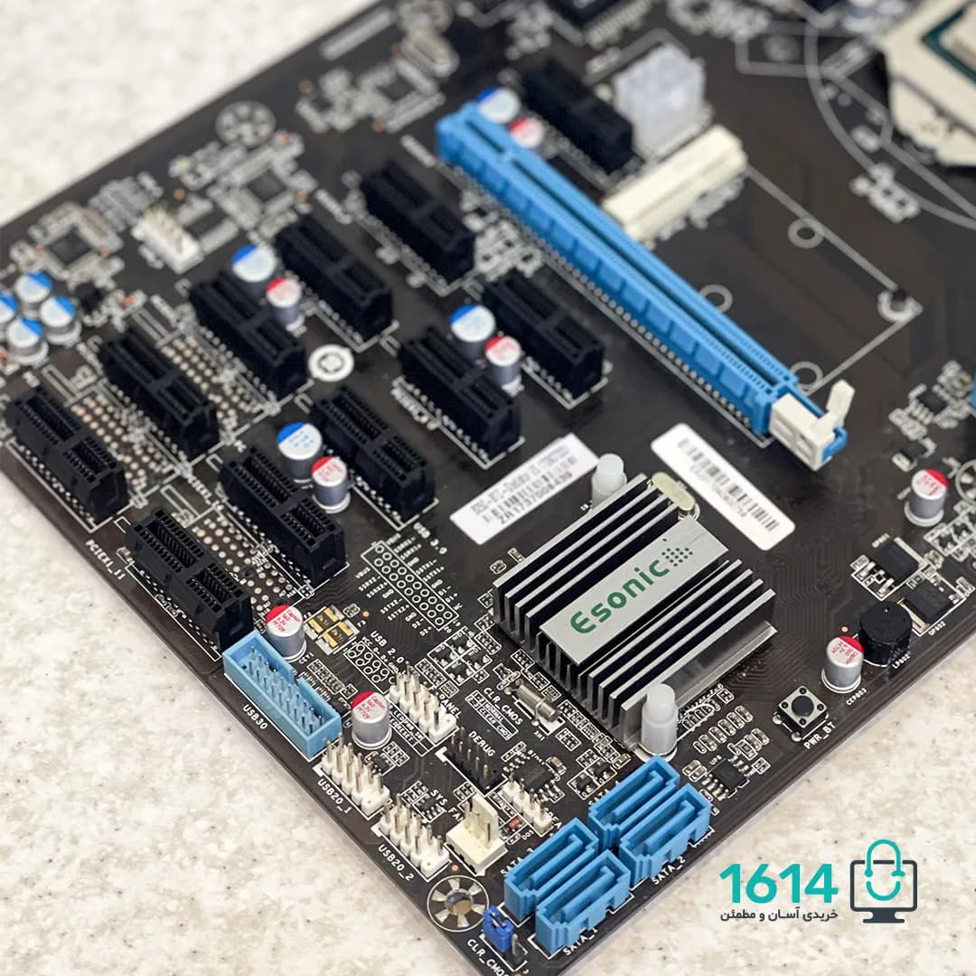 مادربرد کارکرده ایسونیک مدل B250-BTC-Gladiator — تصویر ۷