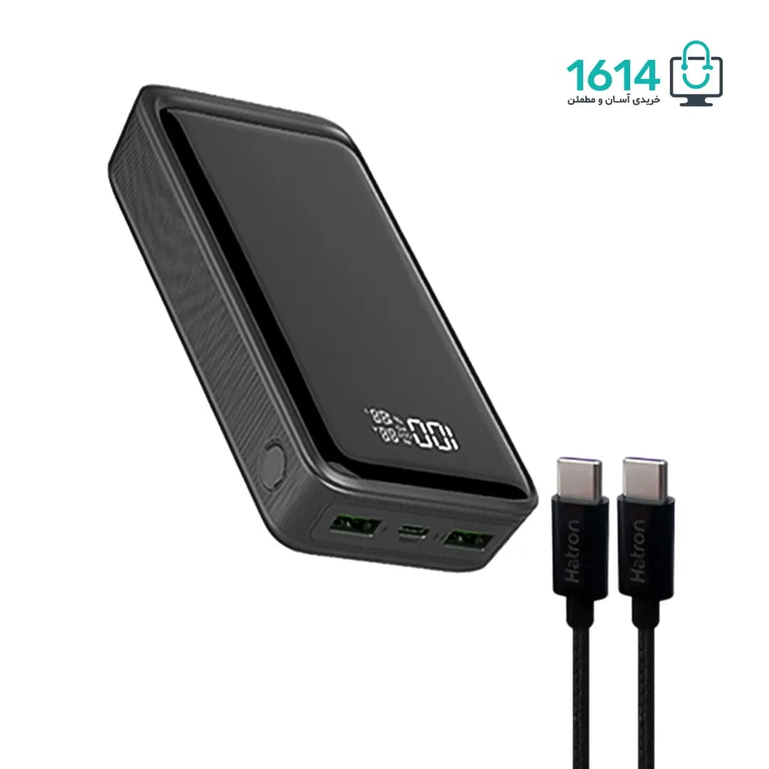 پاوربانک هترون مدل HPB2055G 100W ظرفیت 20000mAh — تصویر ۴