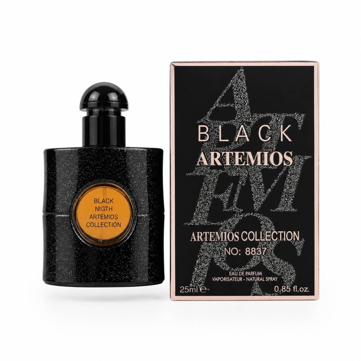 ادکلن جیبی آرتمیوس Artemios مدل Black Opium
