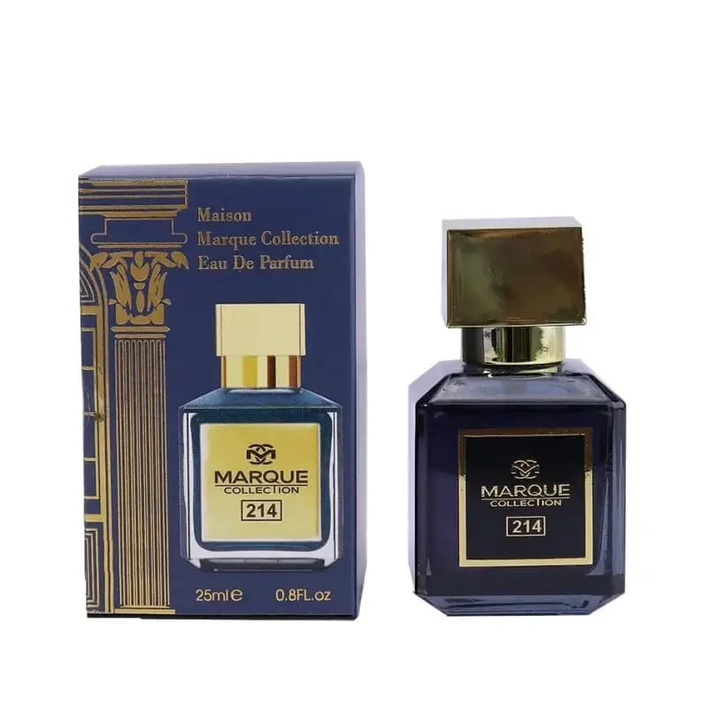 ادکلن جیبی مارکویی MARQUE مدل Kurkdjian Oud Satin 214 — تصویر ۳