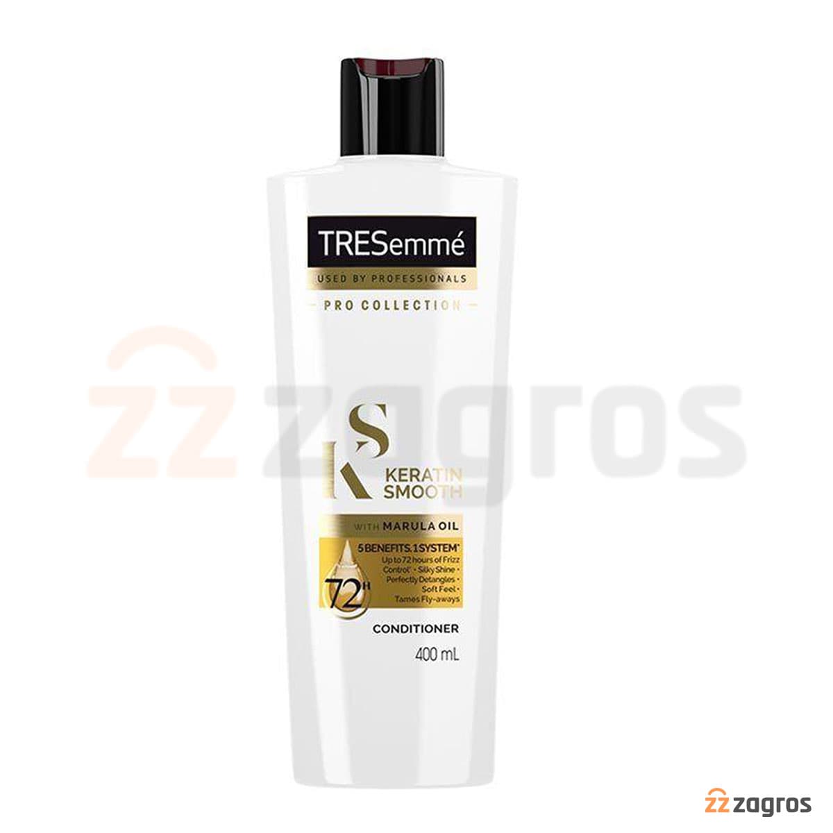 نرم کننده موی سر ترزمه TRESemme مدل KERATIN SMOOTH — تصویر ۸