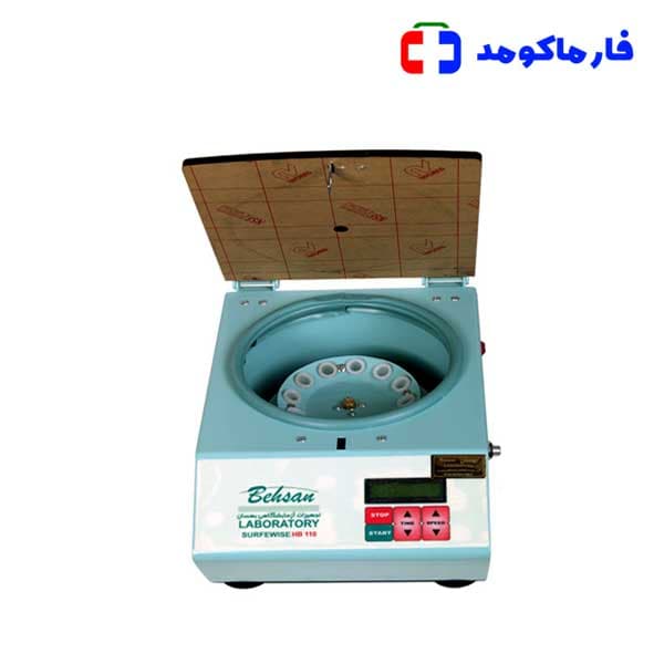 سرفیوژ آزمایشگاهی 12 شاخه هد ثابت بهسان مدل MC10 — تصویر ۲