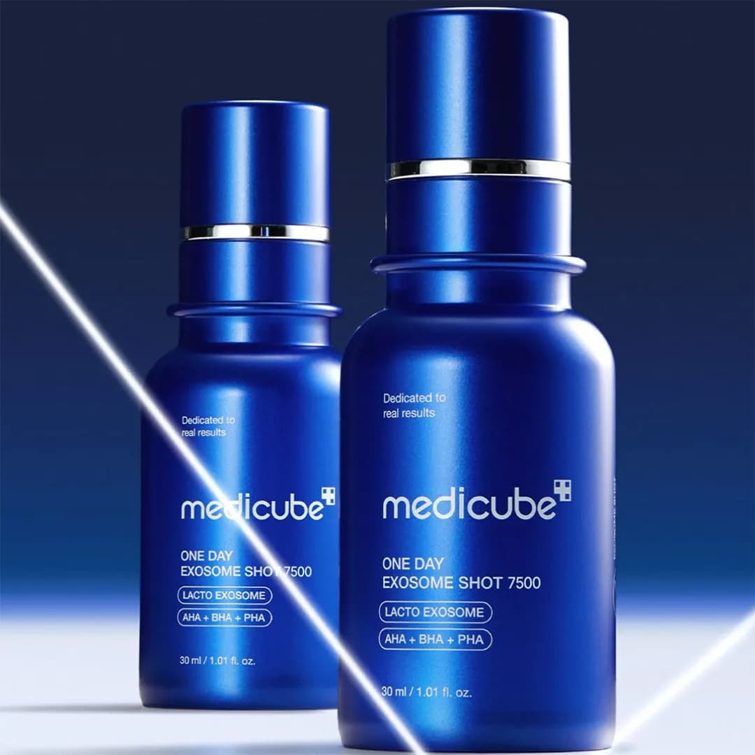 سرم لایه بردار اگزوزوم شات 7500 مدی کیوب Medicube One Day — تصویر ۴