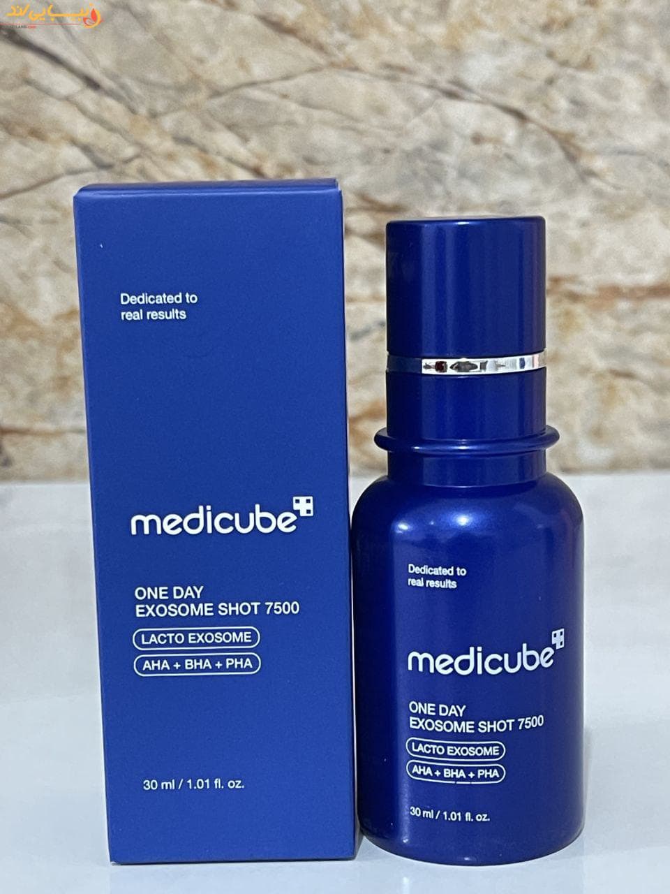 سرم لایه بردار اگزوزوم شات 7500 مدی کیوب Medicube One Day — تصویر ۸