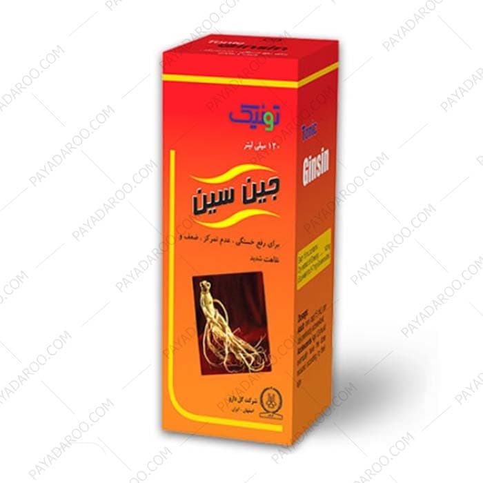 تونیک جین سین گل دارو 120 میلی لیتر — تصویر ۵