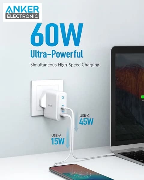 شارژر دیواری انکر Anker PowerPort Atom III A2322 — تصویر ۵