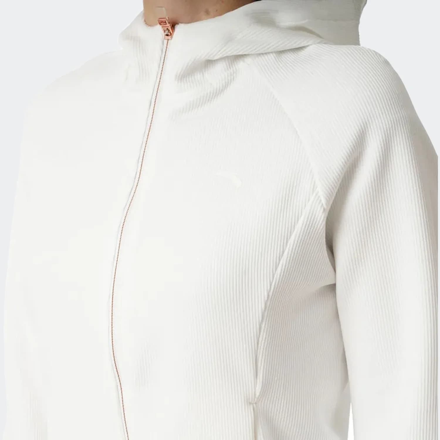 سوییشرت زنانه آنتا مدل ANTA TRN Knit Track Top Zip-Up Sweatshirt — تصویر ۴
