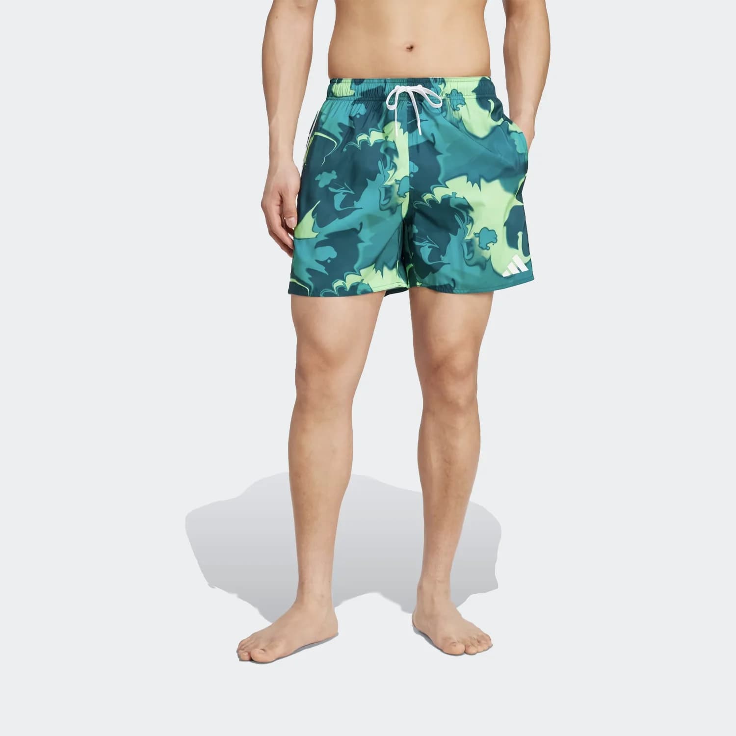 مایو مردانه آدیداس مدل Tie-Dye Swim Shorts 5-Inch — تصویر ۷