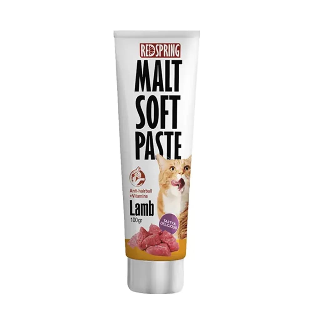 خمیر مالت گربه با طعم بره رد اسپرینگ – Malt Soft Paste lamb — تصویر ۲