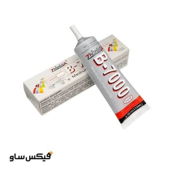 چسب تعمیرات موبایل ژانلیدا Zhanlida B7000 حجم 110ml بی رنگ — تصویر ۵