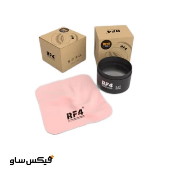 لنز واید لوپ RF4 مدل 0.5X WD165 اصلی | RF4 0.5X Microscope Barlow Lens — تصویر ۶