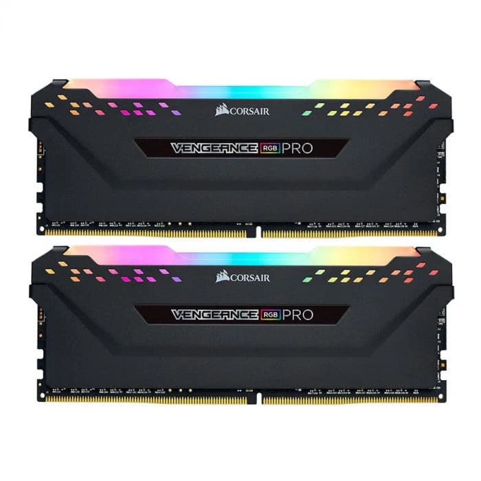 رم کامپیوتر کورسیر دو کاناله Vengeance RGB Pro فرکانس 3200 مگاهرتز DDR4 تایمینگ CL16 حافظه 16 گیگابایت | Corsair Vengeance RGB Pro Dual Channel CL16 3200MHz DDR4 16GB Computer RAM — تصویر ۴
