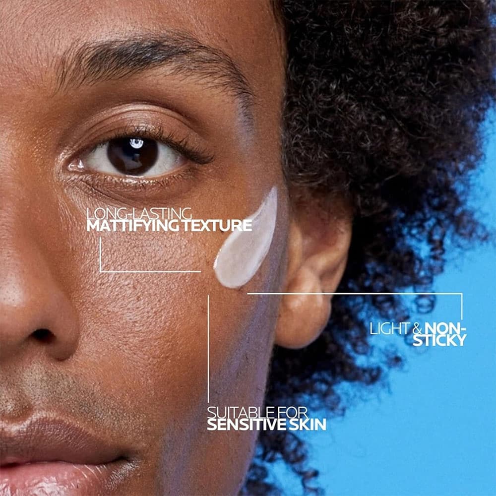 کرم مرطوب کننده افکلار پوست چرب لاروش پوزای La Roche-Posay Effaclar MAT Mattifying Face Moisturizer — تصویر ۶
