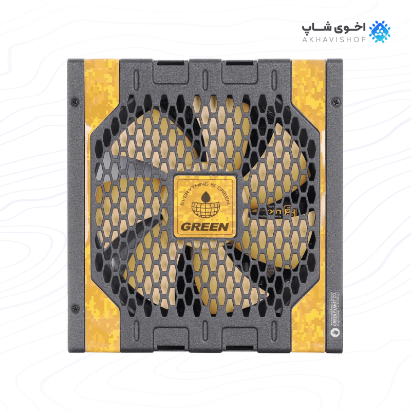 منبع تغذیه کامپیوتر گرین مدل GP800A-UK با راندمان بالا و کیفیت ساخت ممتاز — تصویر ۴