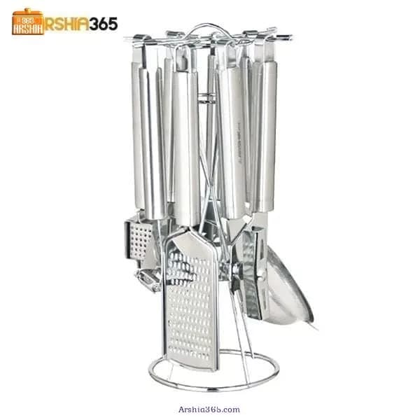 سرویس ابزار آشپزخانه عرشیا kt113-2262 — تصویر ۳