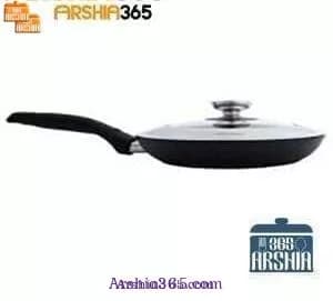 تابه 24 چدن عرشیا تک دسته درب استیل