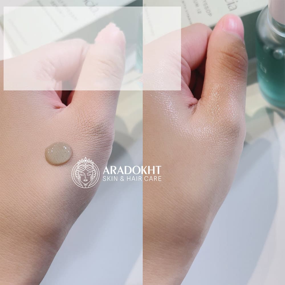 سرم تسکین دهنده و روشن کننده زوفا مقدس آرنسیا Arencia Holy Hyssop Serum 12 — تصویر ۷