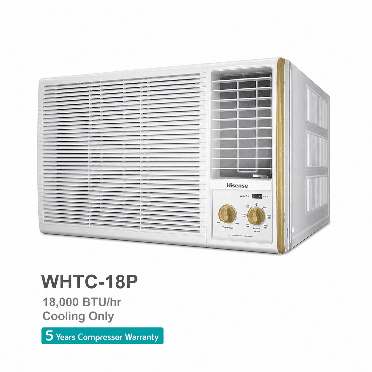 کولر گازی سرد پنجره ای هایسنس مدل HWTC-18P