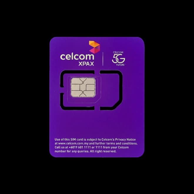 خرید سیم کارت مالزی (Celcom)