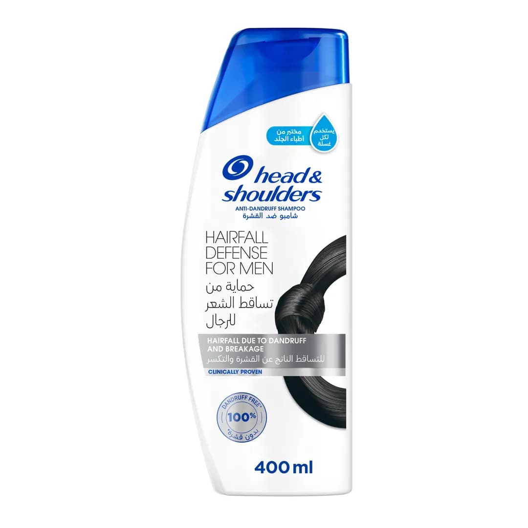 شامپو ضد شوره عربی مدل Hairfall Defense حجم 400
