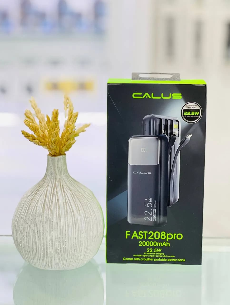 پاوربانک 20 هزار CALUS مدل FAST 208PRO (اورجینال) — تصویر ۲