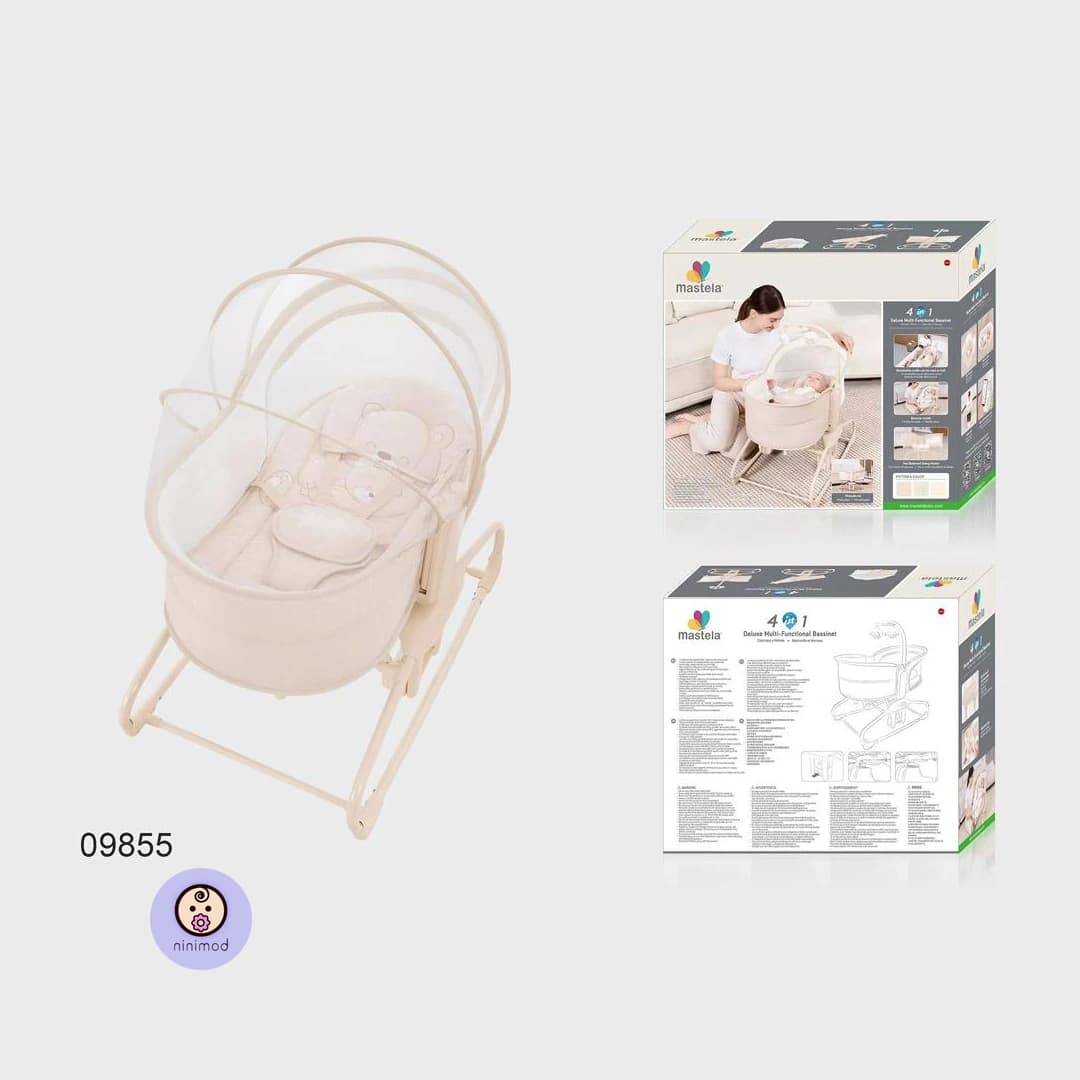 نی نی لای لای 4 کاره چرخشی 360 مستلا مدل Mastela 09855 — تصویر ۵
