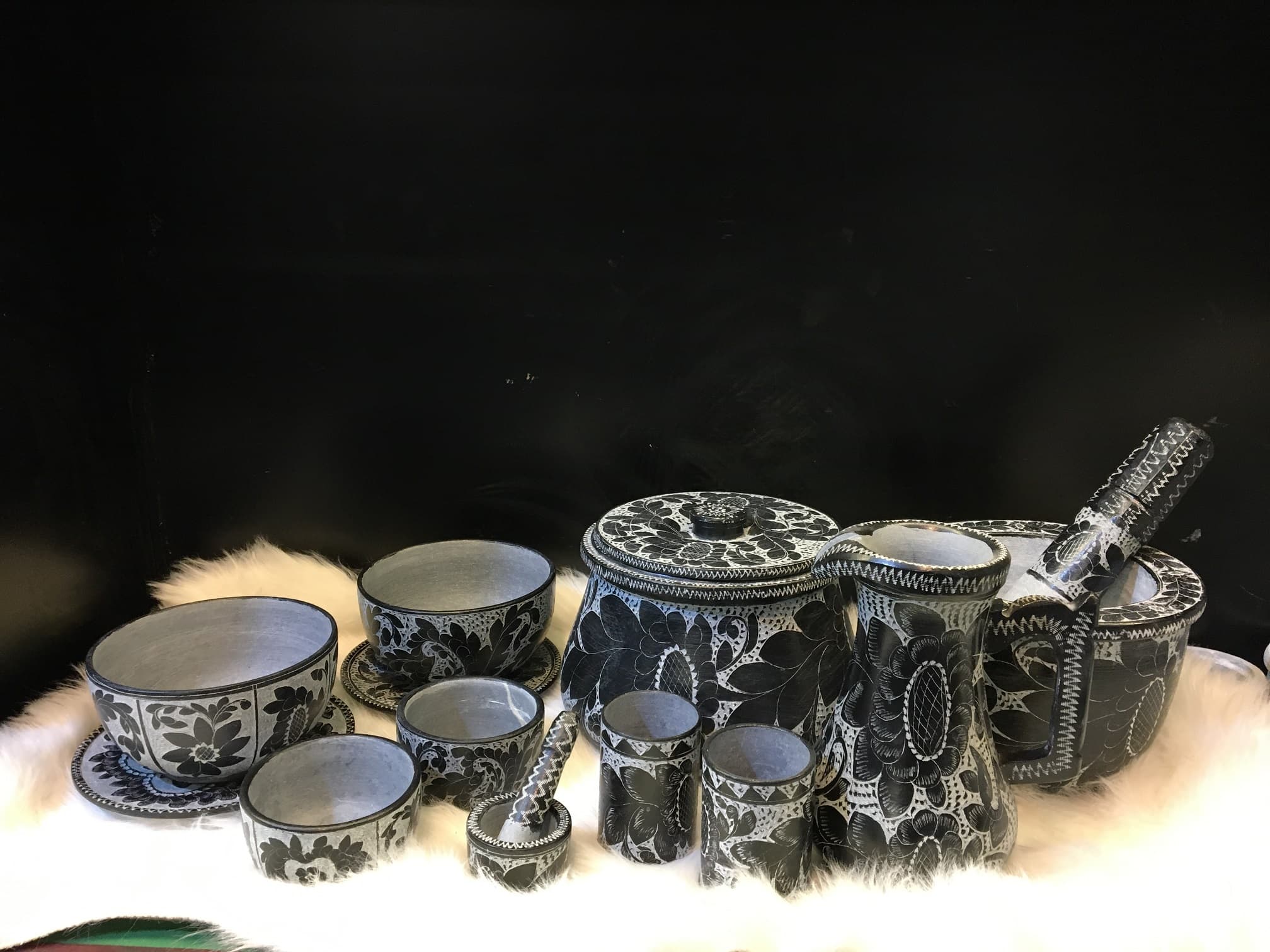 سرویس 16 پارچه سنگی مدل گلسنگ — تصویر ۴