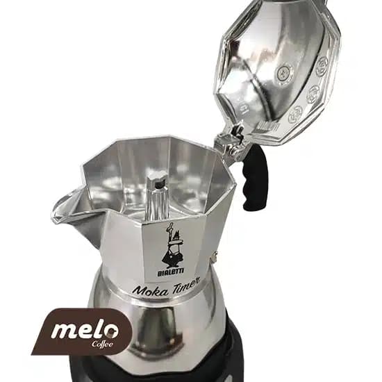 موکاپات بیالتی برقی 3 کاپ مدل Moka Timer — تصویر ۵