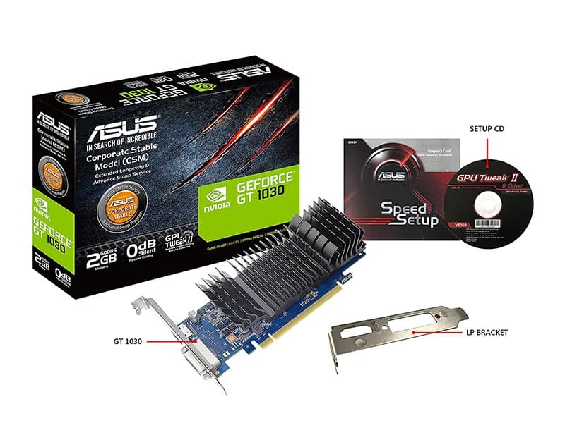 کارت گرافیک ASUS GeForce GT 1030 2GB — تصویر ۶