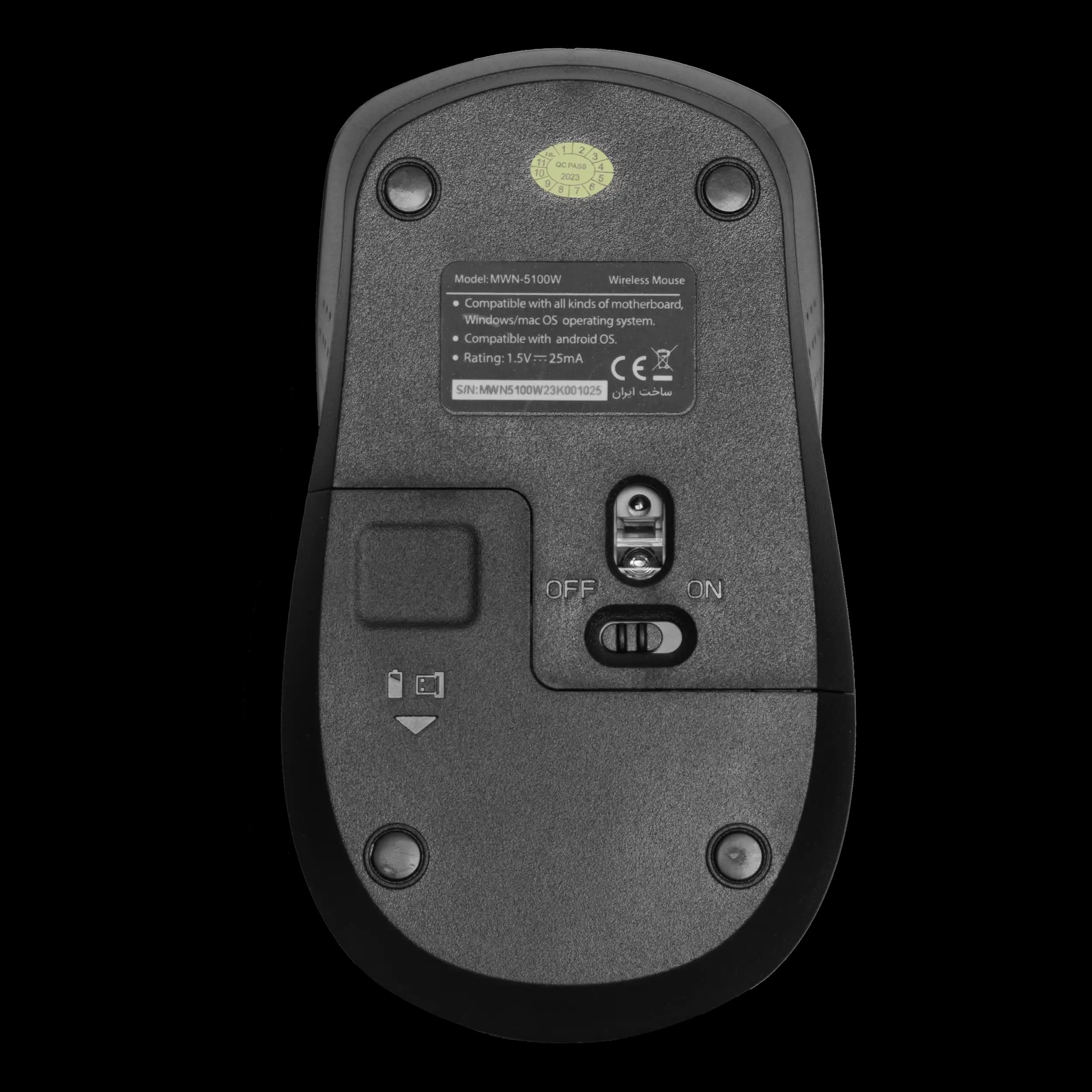 ماوس فاطر مدل Fater MWN-5100B — تصویر ۳