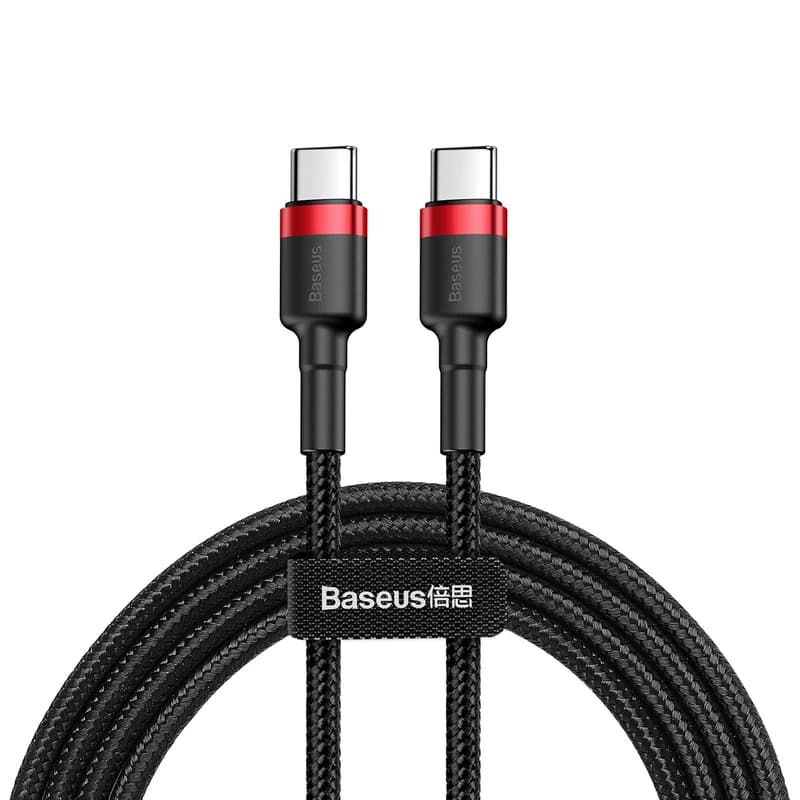 کابل USB-C باسئوس مدل CATKLF-H91 طول 2 متر — تصویر ۲
