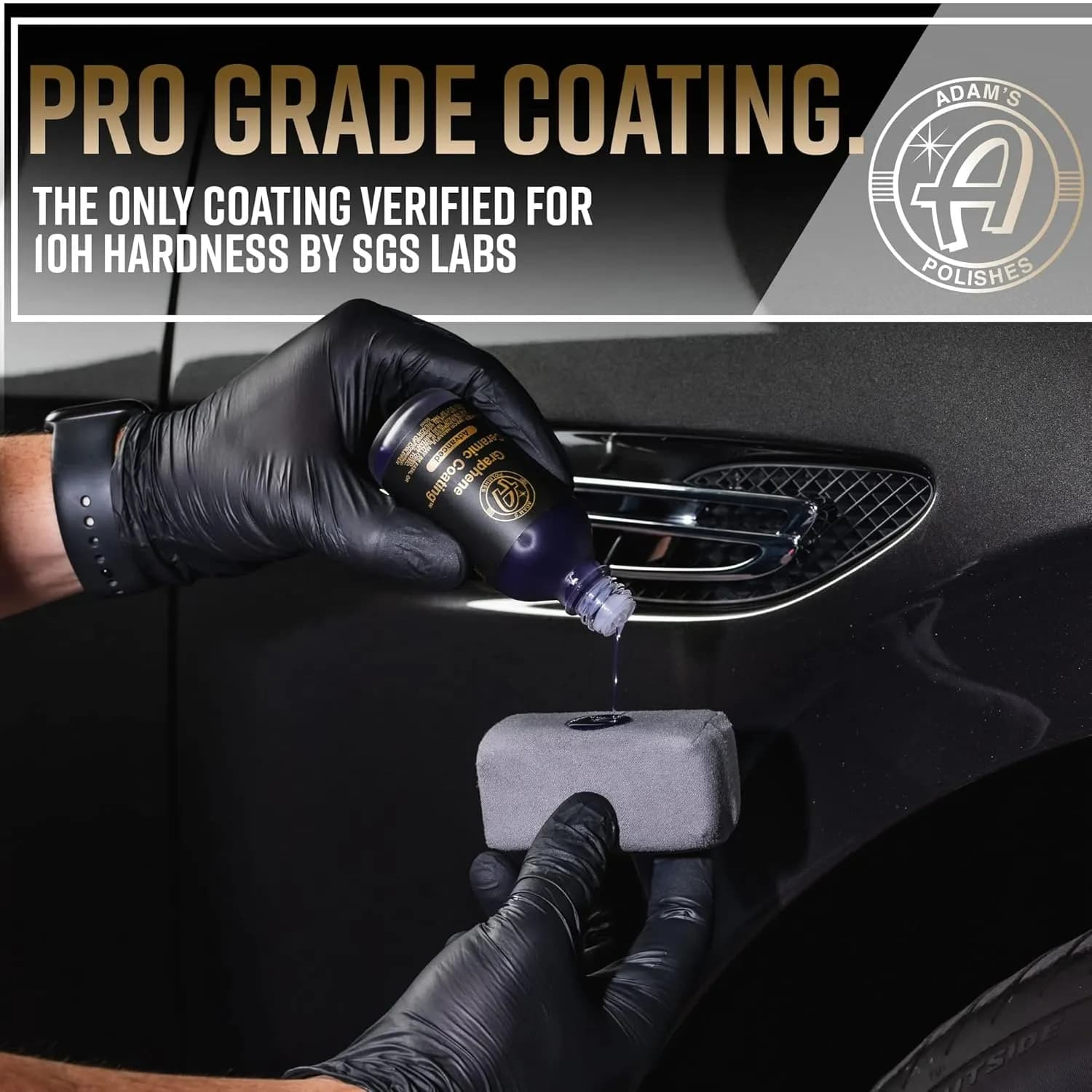 نانو سرامیک گرافین آدامز مدل Adams Graphene Ceramic Coating Advance 60ml — تصویر ۴